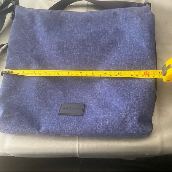 Vera Bradley ReActive Hipster Stylish Denim Blue Crossbody Bag - Picture 6 of 6